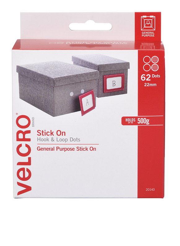VELCRO® Brand Spot Hook/Loop 22mm