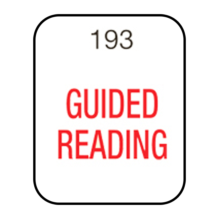 Guided Reading 19mm x 24mm