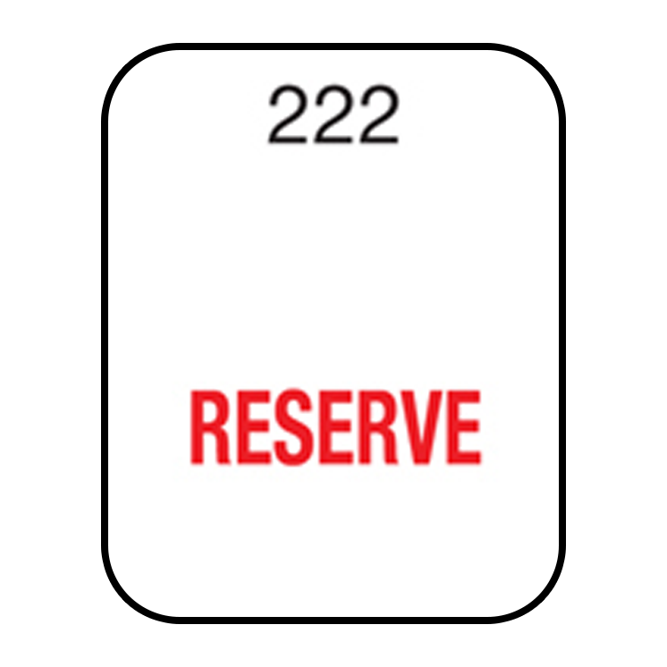 Reserve 19mm x 24mm
