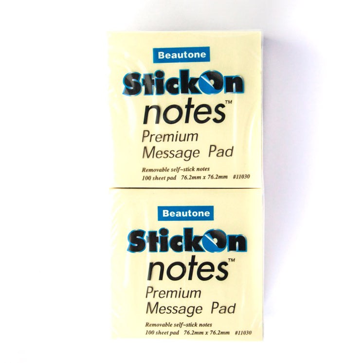 Stick on Note Pad 76mm x 76mm