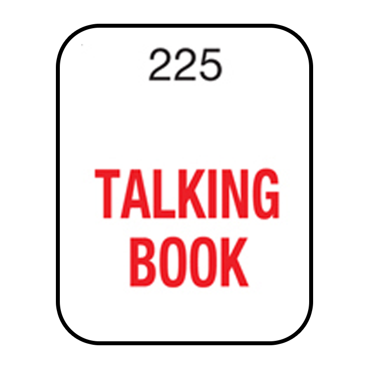 Talking Book 19mm x 24mm