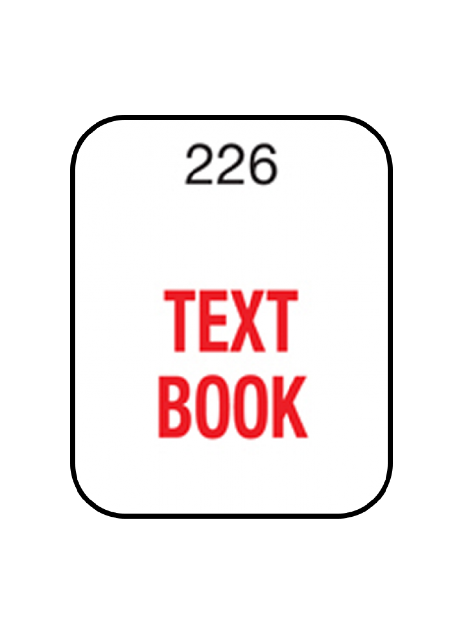 Text Book 19mm x 24mm