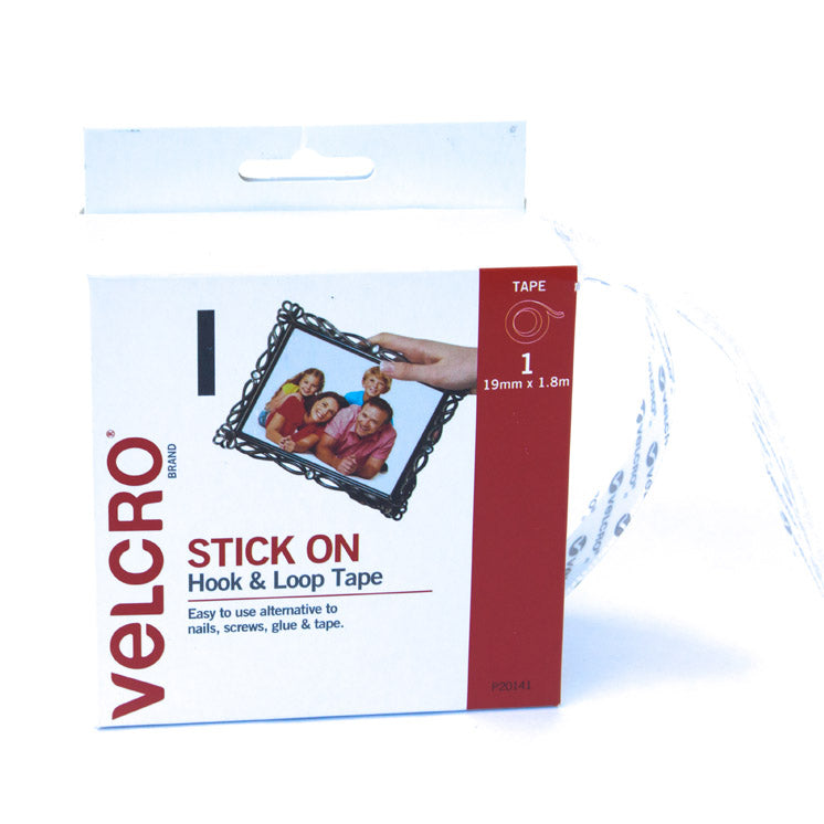 VELCRO® Brand Strip Hook/Loop 19mm x 1.8m