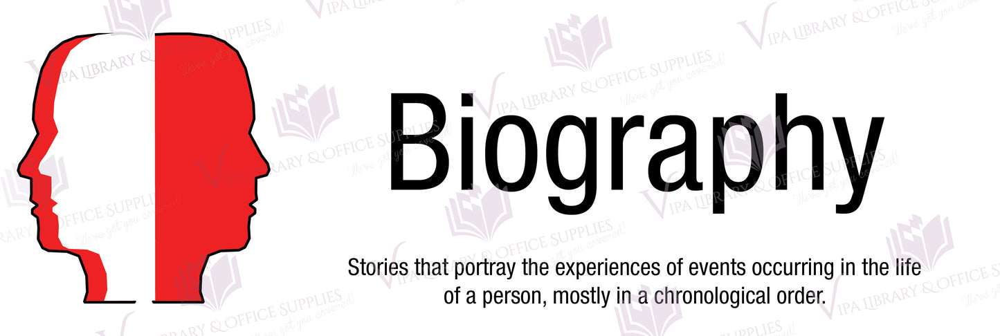 Biography Shelf Divider