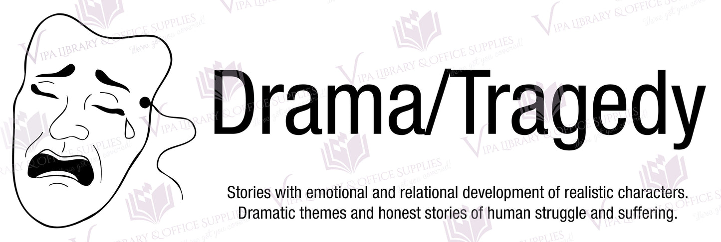 Drama/Tragedy Shelf Divider