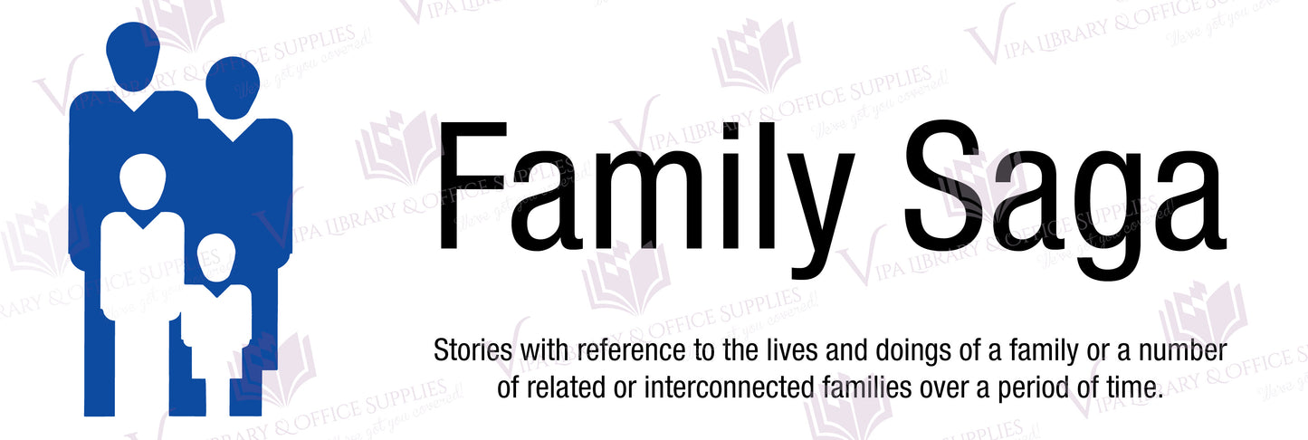 Family Saga Shelf Divider