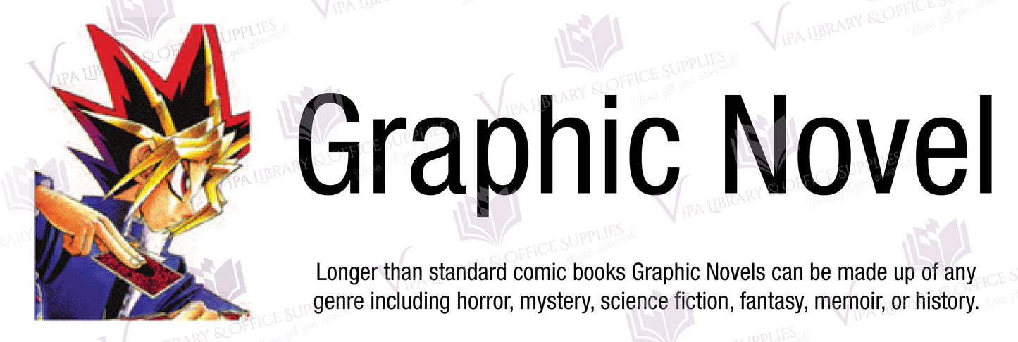 Graphic Novel Shelf Divider