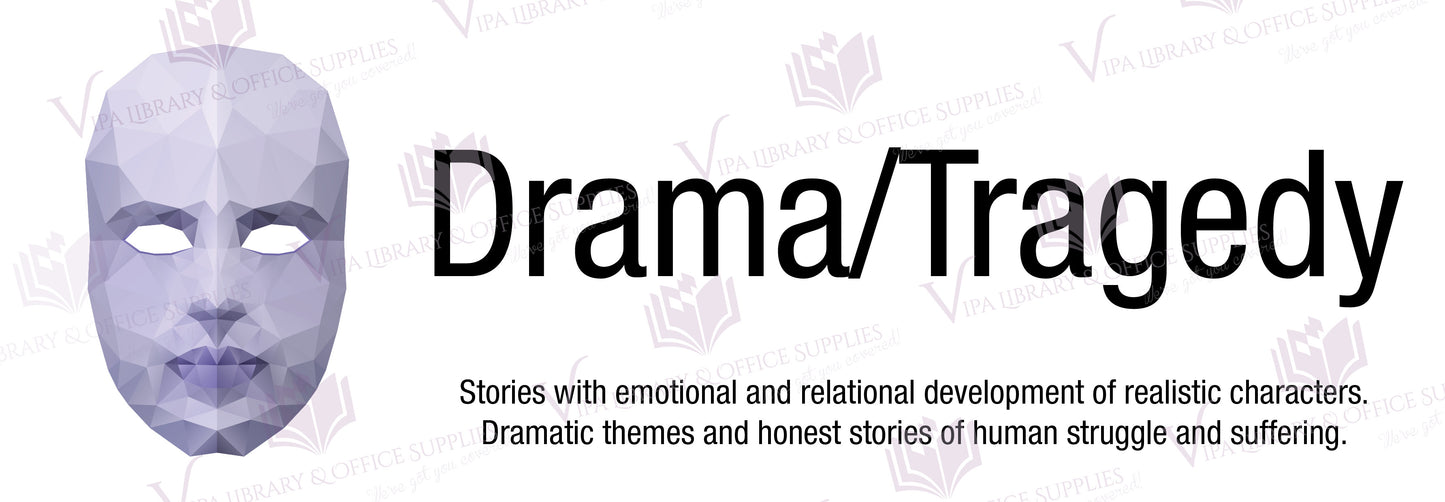 Drama/Tragedy Shelf Divider