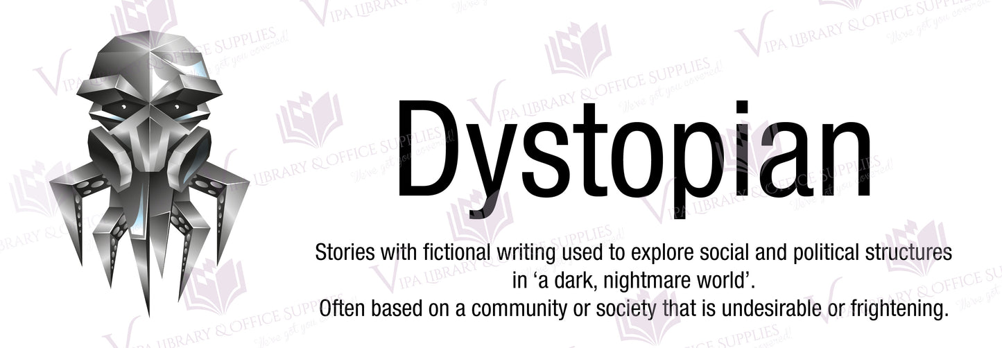 Dystopian Shelf Divider