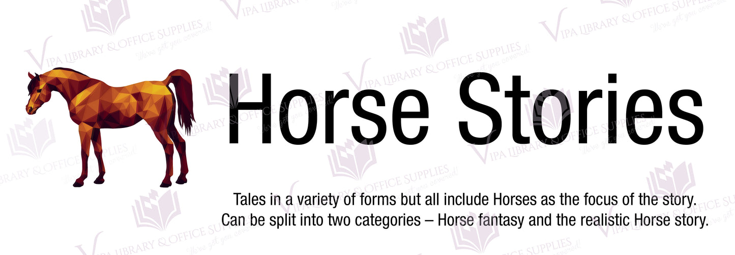 Horse Stories Shelf Divider