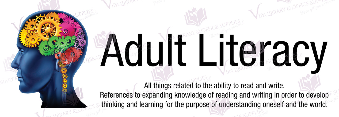 Adult Literacy Shelf Divider
