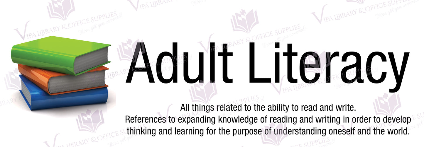Adult Literacy Shelf Divider