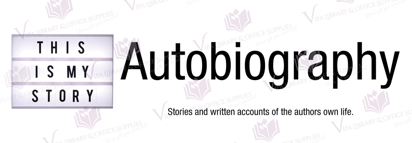 Autobiography Shelf Divider