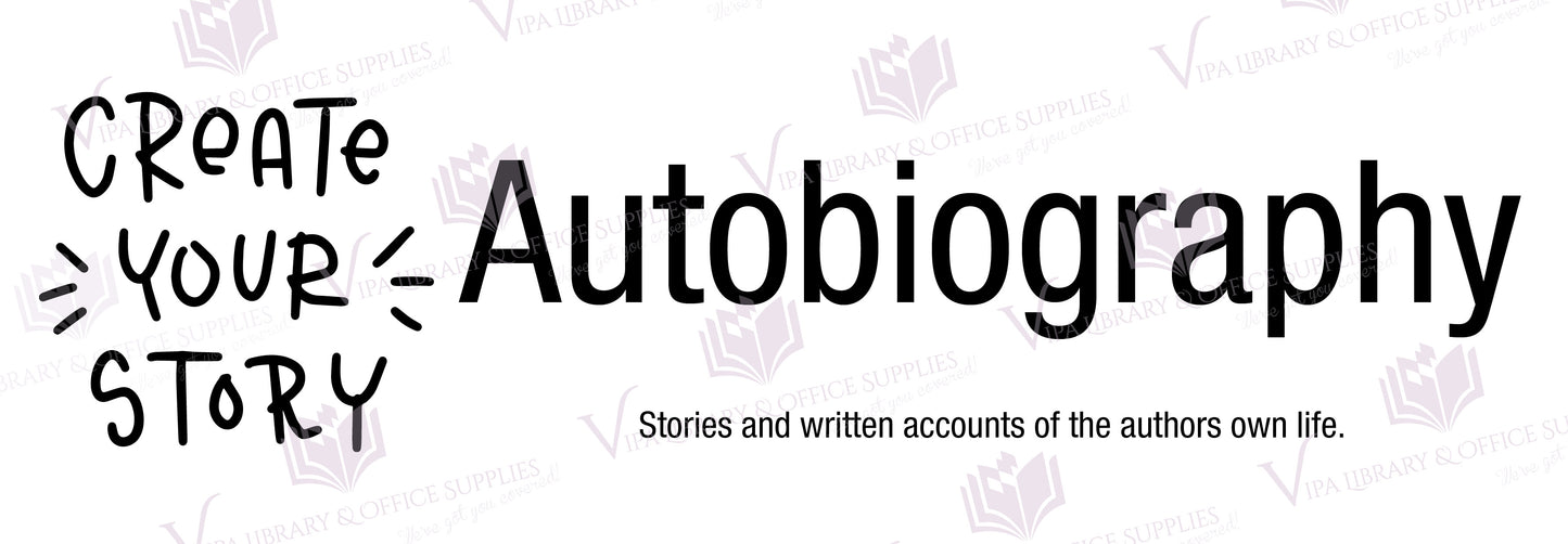 Autobiography Shelf Divider