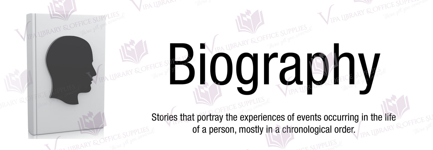 Biography Shelf Divider