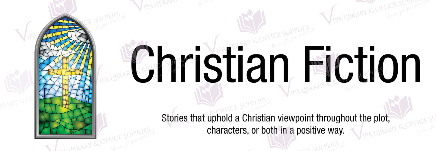 Christian Fiction Shelf Divider