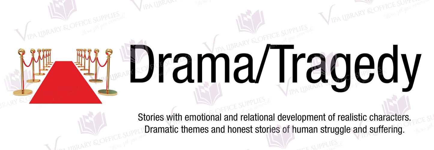 Drama/Tragedy Shelf Divider