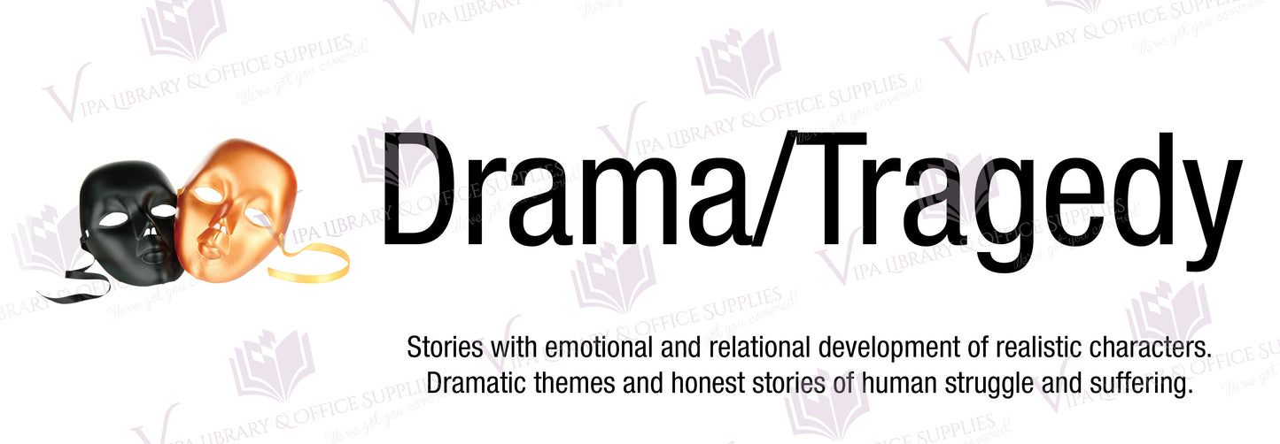 Drama/Tragedy Shelf Divider