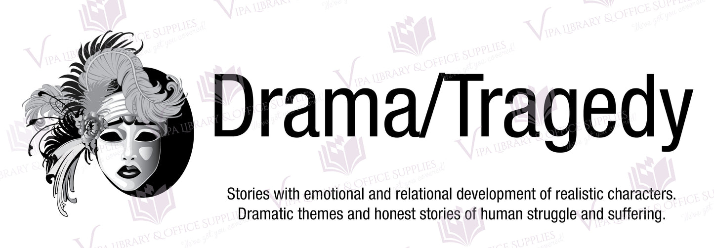 Drama/Tragedy Shelf Divider