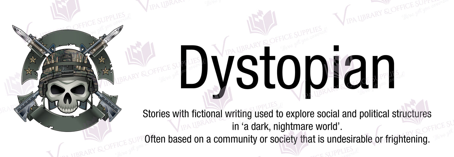 Dystopian Shelf Divider