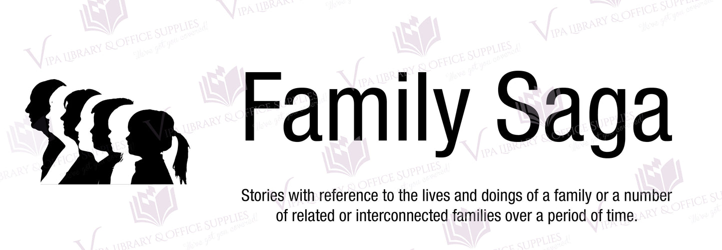Family Saga Shelf Divider