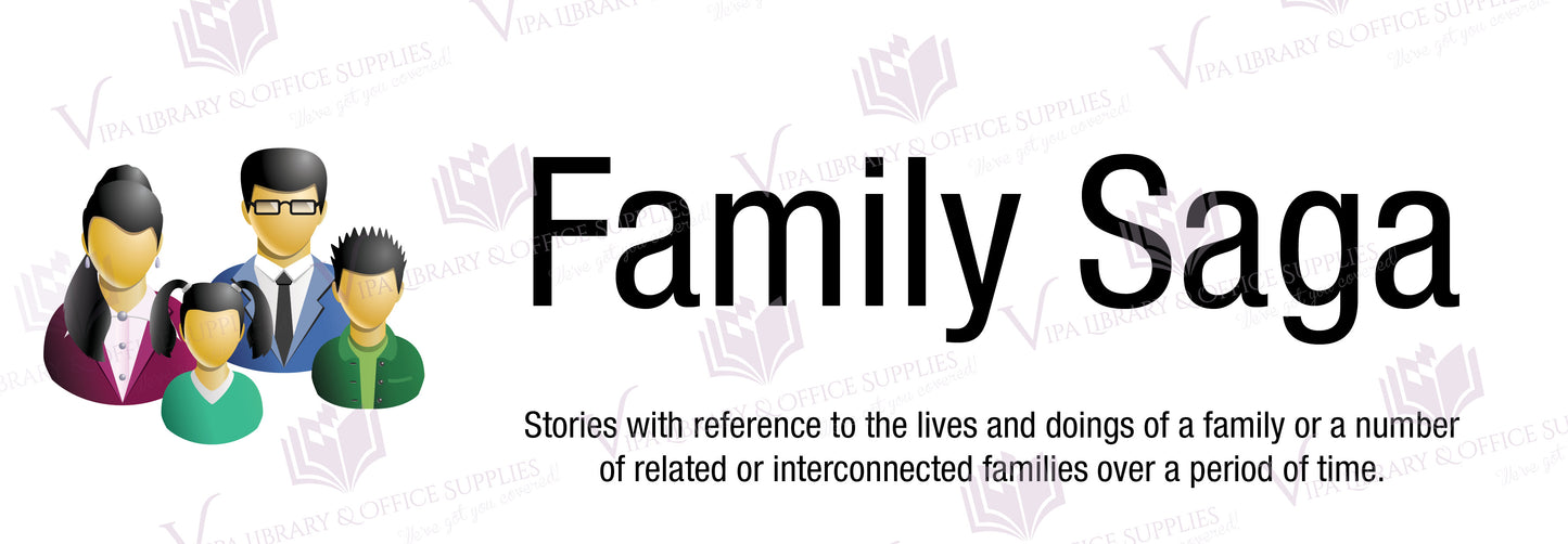 Family Saga Shelf Divider