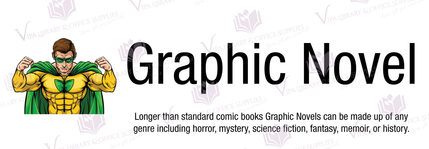 Graphic Novel Shelf Divider