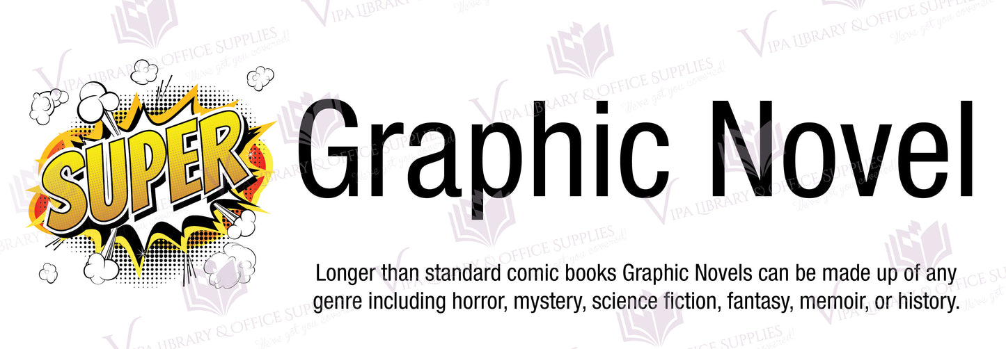 Graphic Novel Shelf Divider