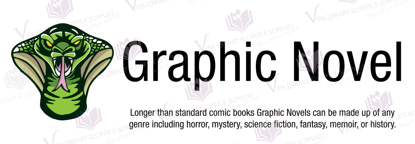 Graphic Novel Shelf Divider