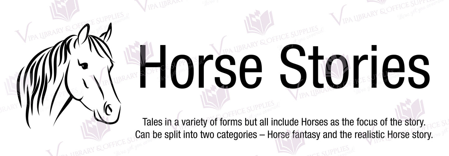 Horse Stories Shelf Divider