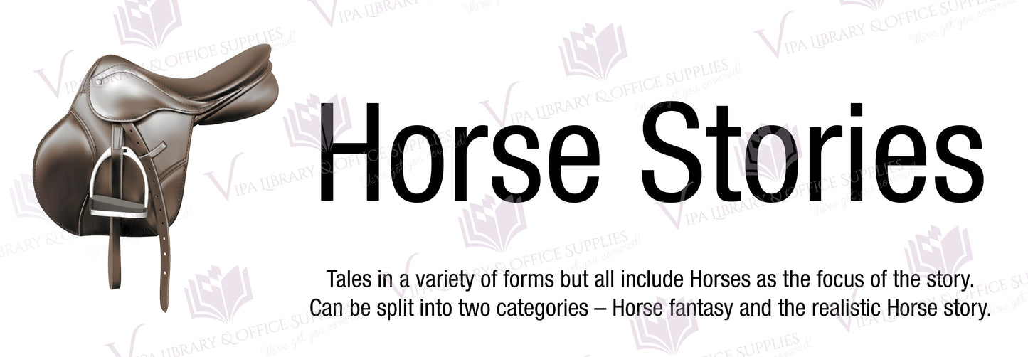Horse Stories Shelf Divider