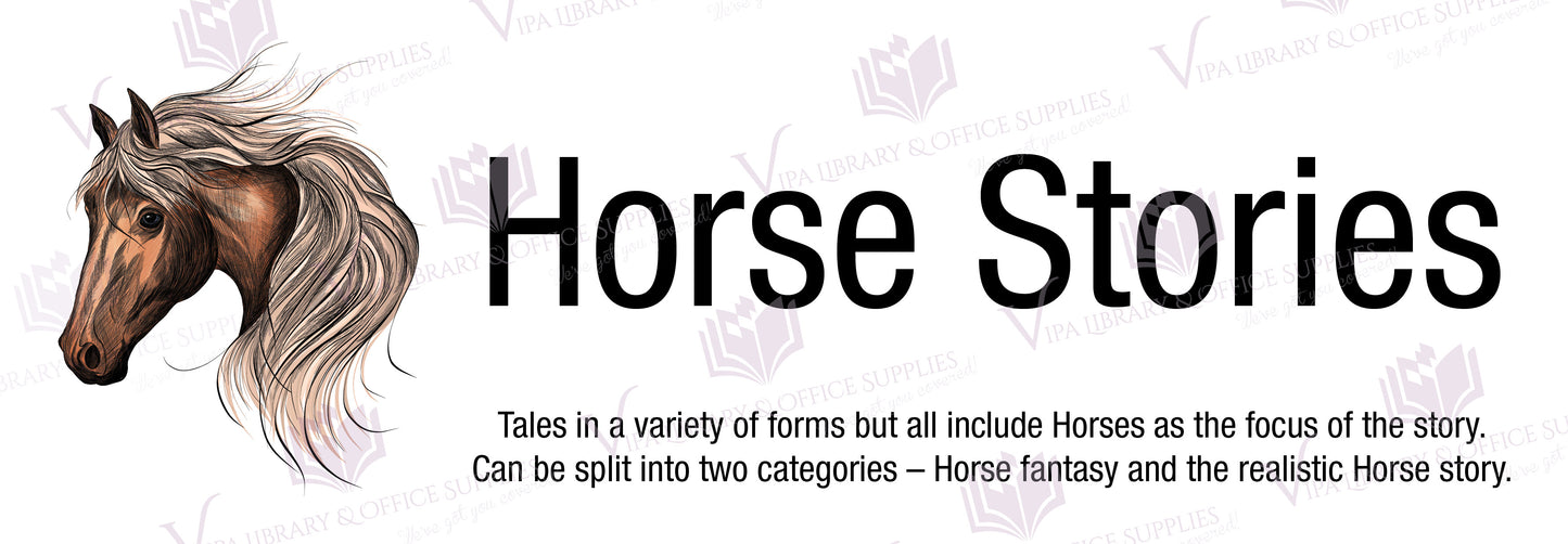 Horse Stories Shelf Divider