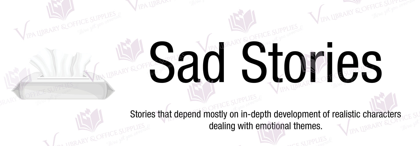 Sad Stories Shelf Divider