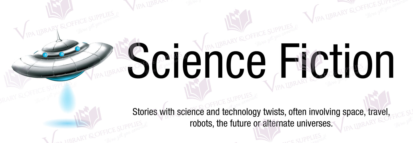 Science Fiction Shelf Divider
