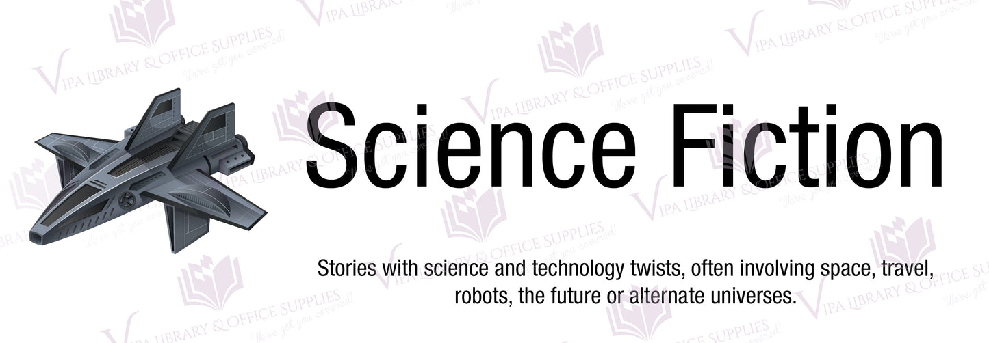 Science Fiction Shelf Divider