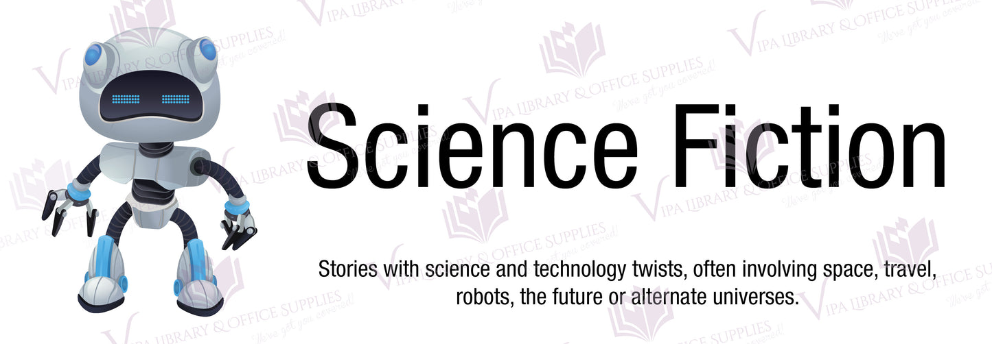Science Fiction Shelf Divider