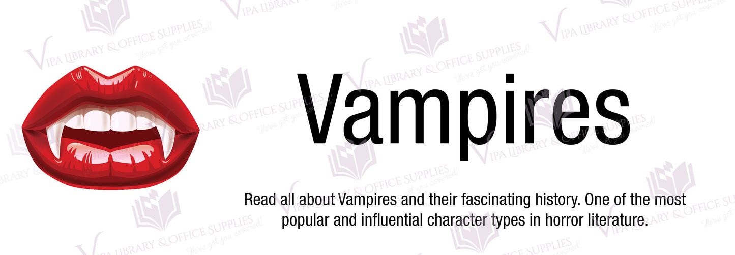 Vampires Shelf Divider