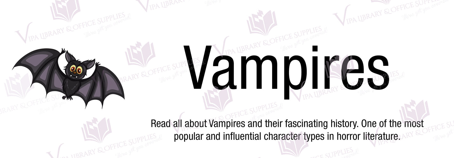 Vampires Shelf Divider