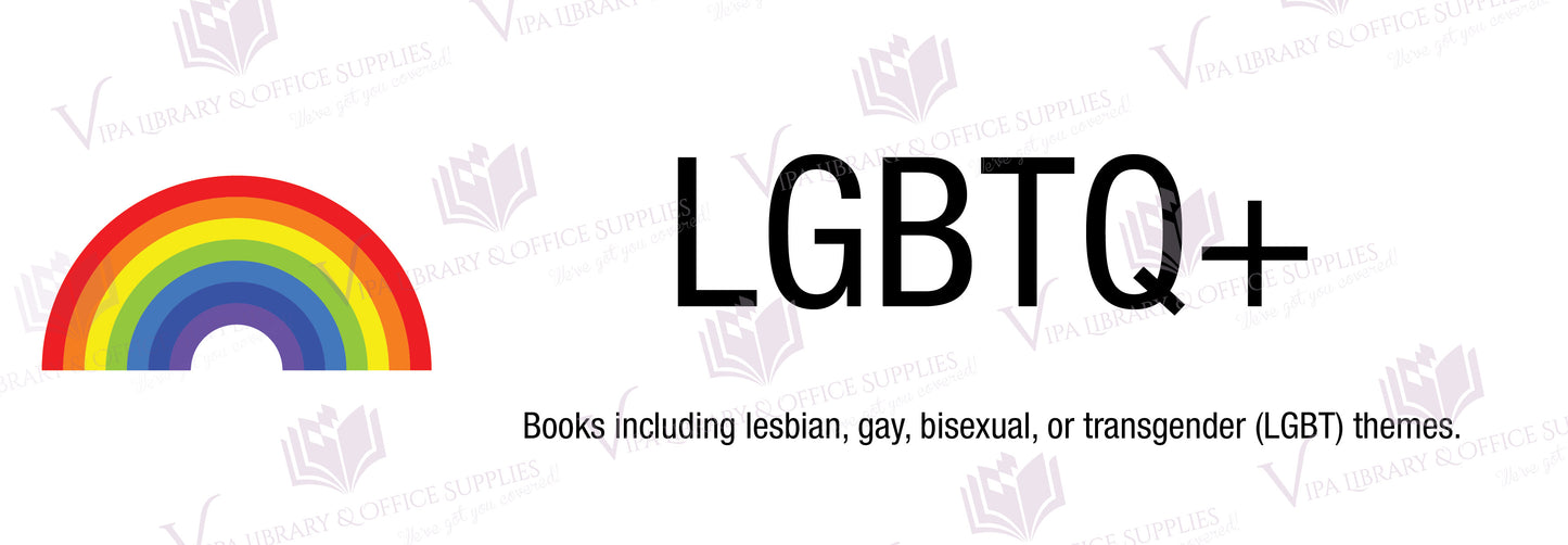 LGBTQ+ Shelf Divider