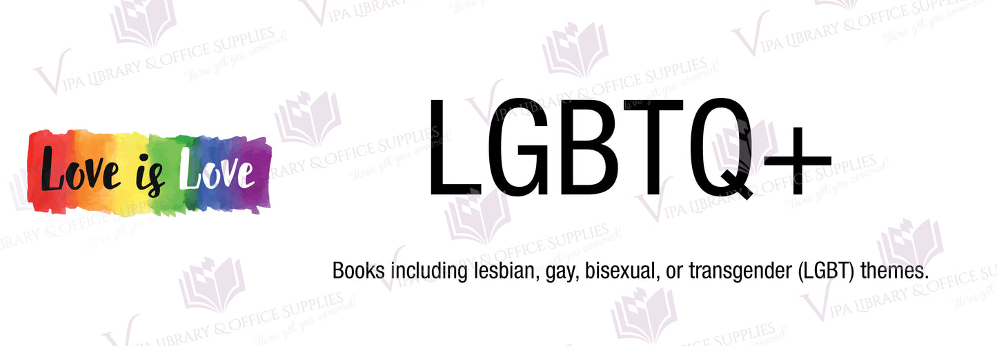LGBTQ+ Shelf Divider