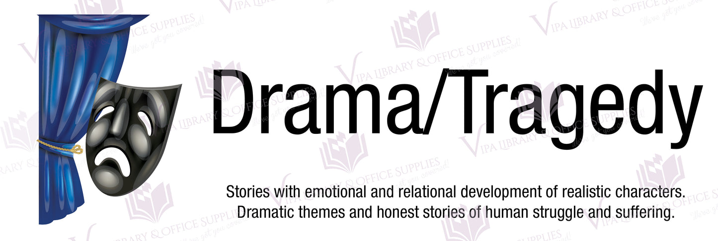 Drama/Tragedy Shelf Divider