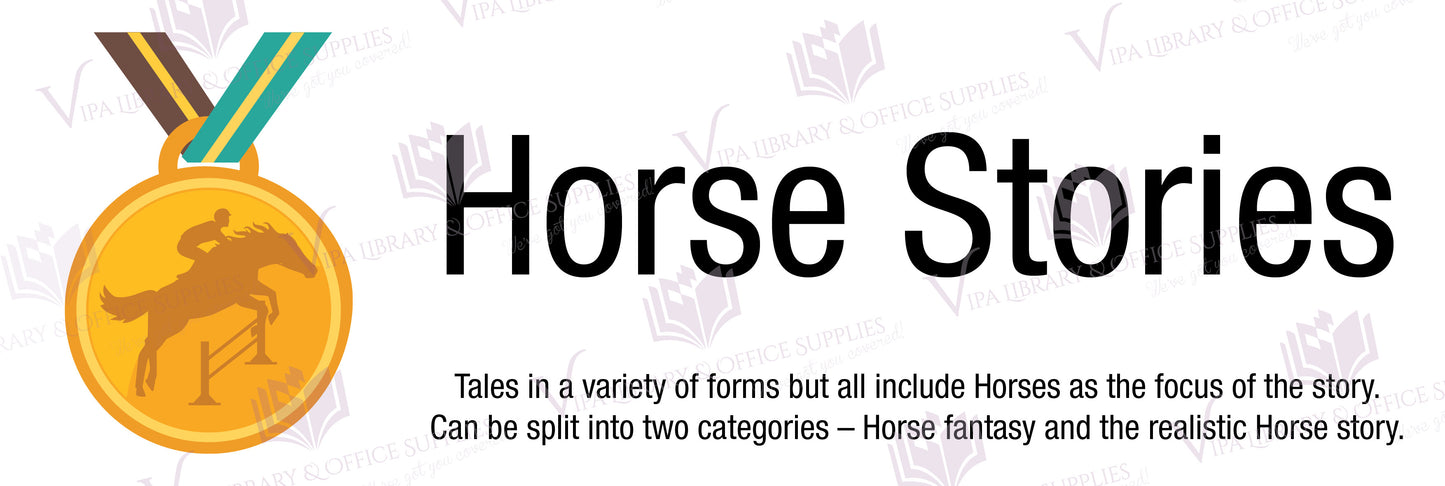 Horse Stories Shelf Divider