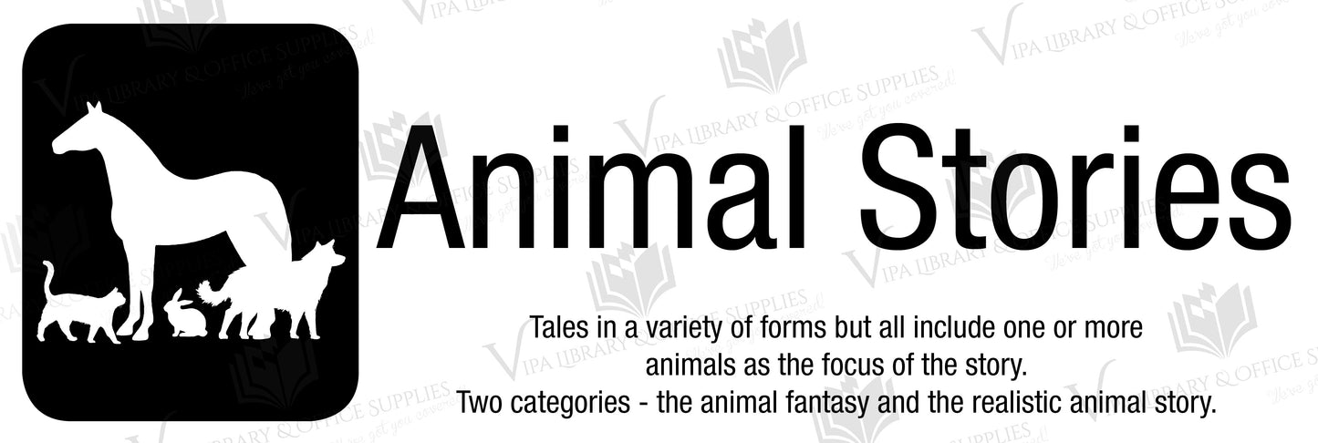 Animal Stories Shelf Divider