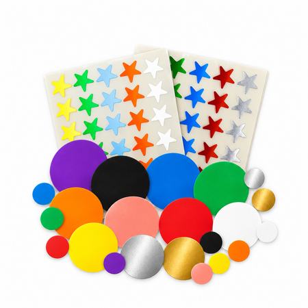 Coloured Dots & Stars