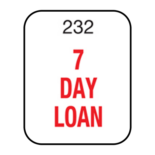 7 Day Loan 19mm x 24mm