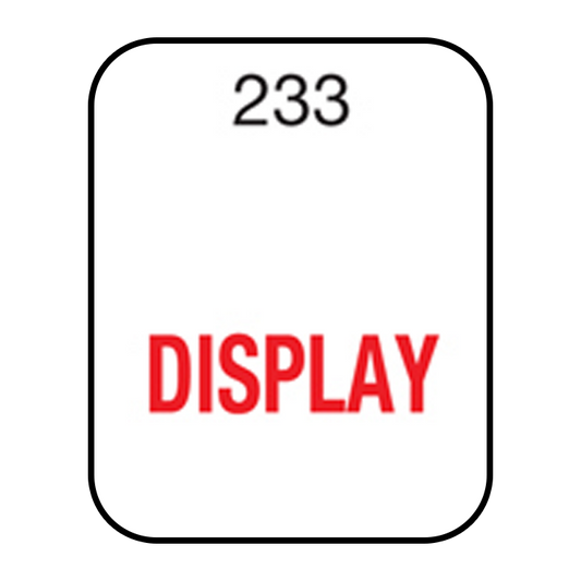 Display 19mm x 24mm