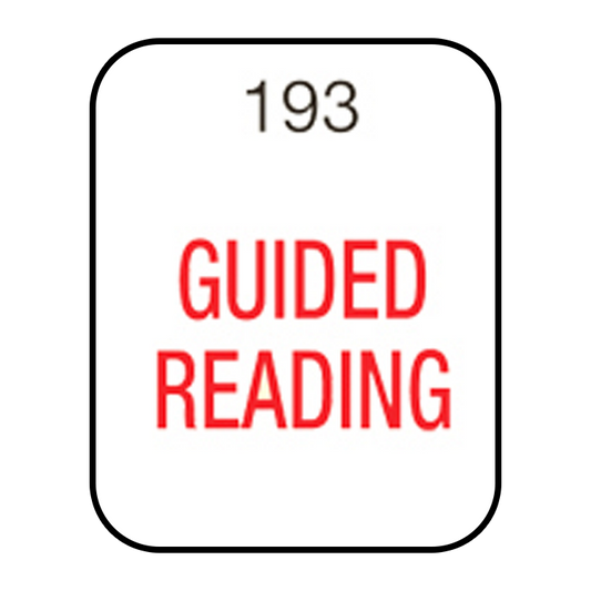 Guided Reading 19mm x 24mm