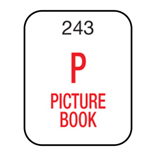 P - Picture Book 19mm x 24mm