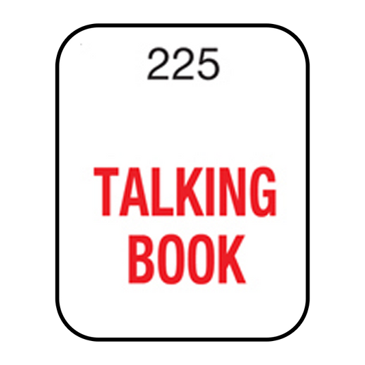 Talking Book 19mm x 24mm