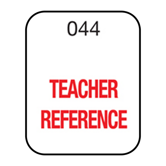Teacher Reference 19mm x 24mm